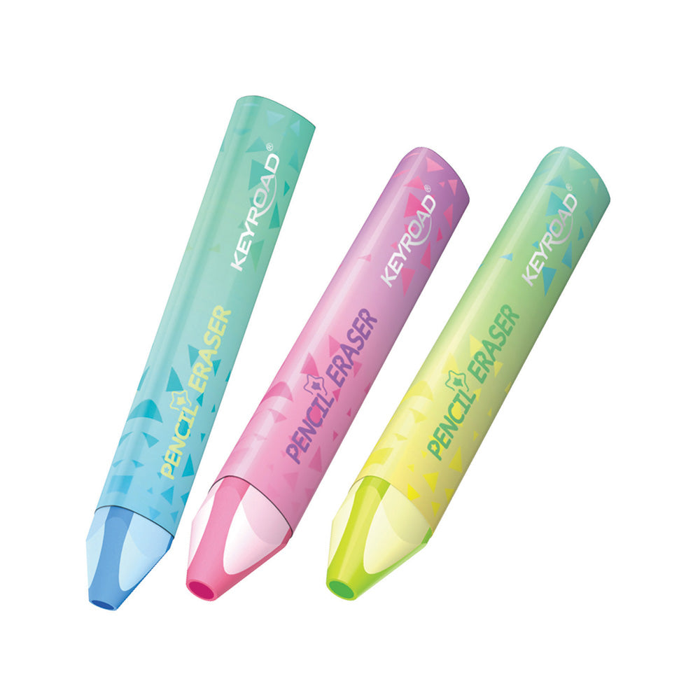 Keyroad Γόμα Pen Style Iridescent PVC Free σε 3 Χρώματα - 1 Τμχ