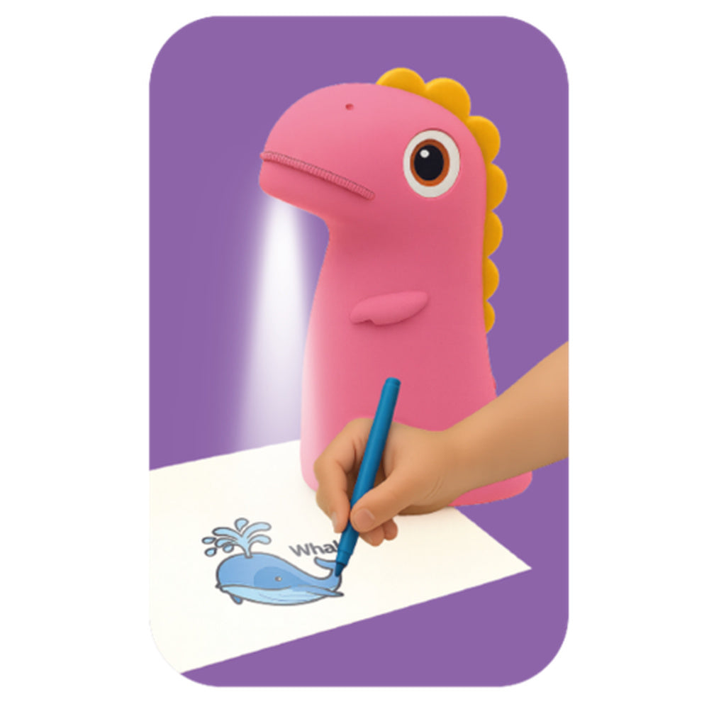 Kiddoboo Προτζέκτορας Ζωγραφικής Dino's Art Pink — εικόνα 4