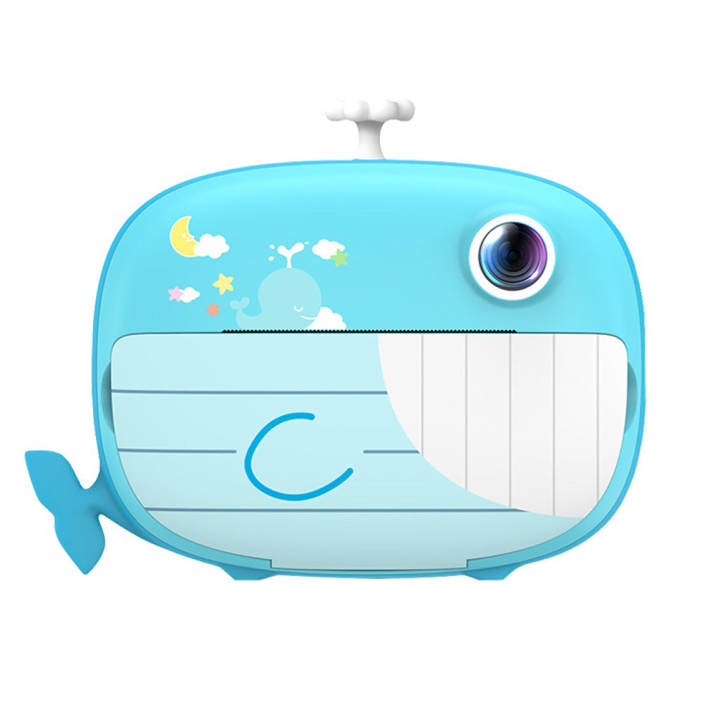 Kiddoboo FotoFun 2 Whale Παιδική Κάμερα Άμεσης Εκτύπωσης – Μπλε