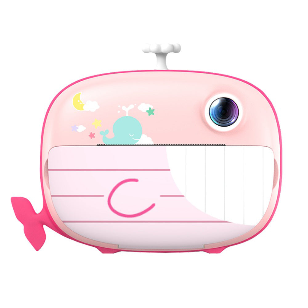 Kiddoboo FotoFun 2 Whale Παιδική Κάμερα Άμεσης Εκτύπωσης – Ροζ