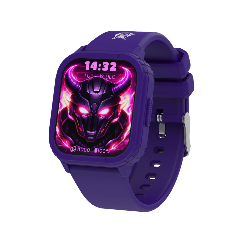 Kiddoboo Goat Rage Gaming Smartwatch Purple — εικόνα 1