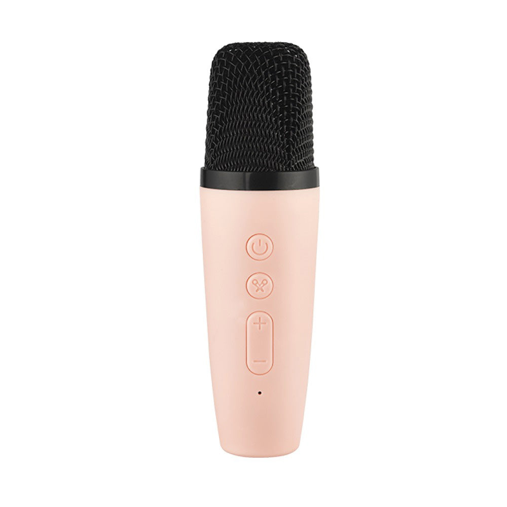 Kiddoboo Mini Karaoke Speaker & Microphone – Ροζ (NikoletaTV Edition)