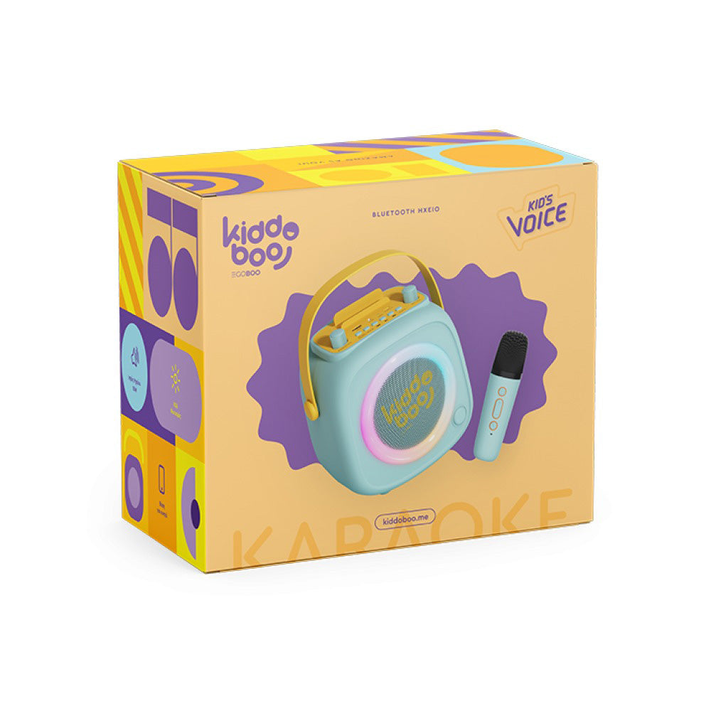Kiddoboo KidsVoice Bluetooth Speaker & Microphone – Mint