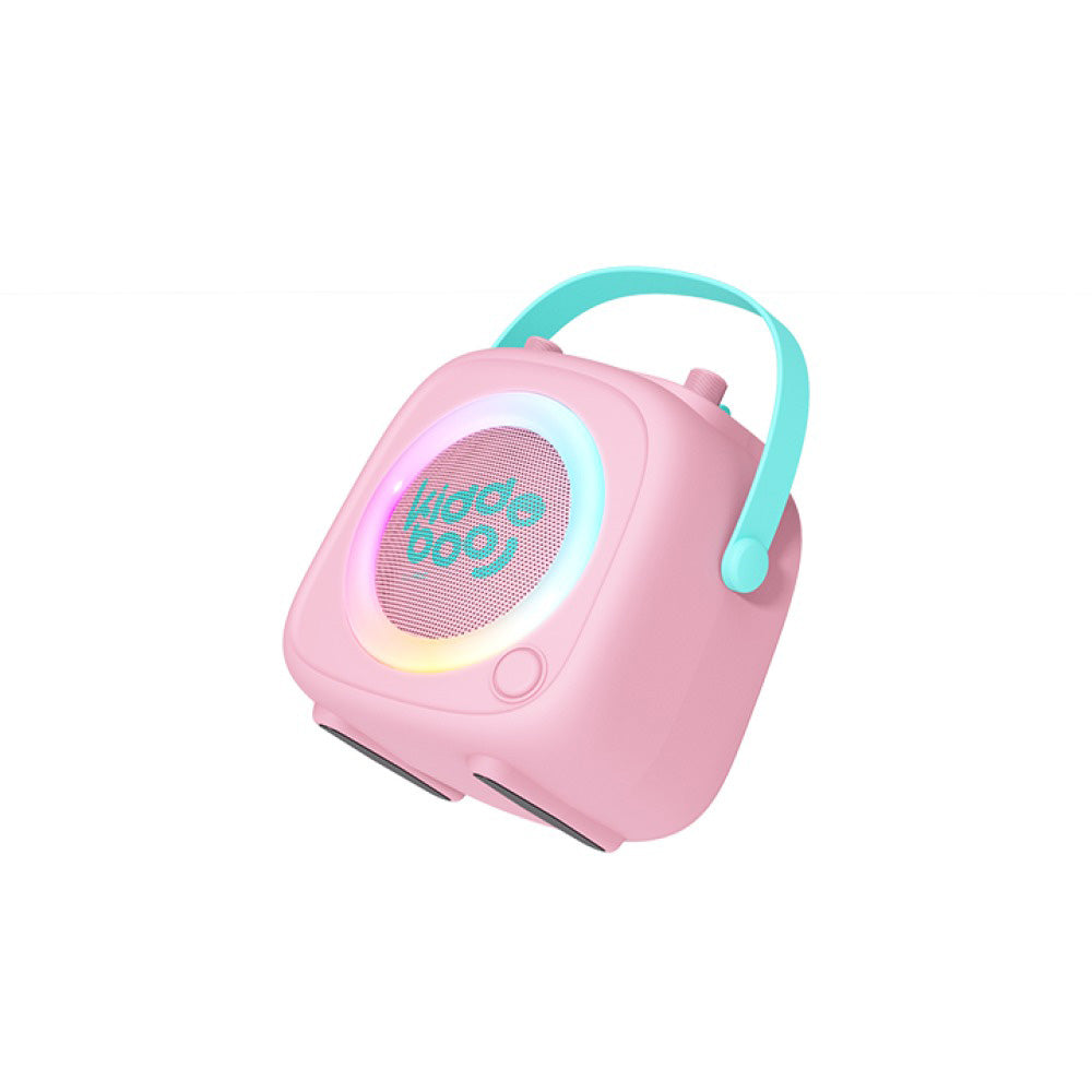 Kiddoboo KidsVoice Bluetooth Speaker & Microphone – Pink