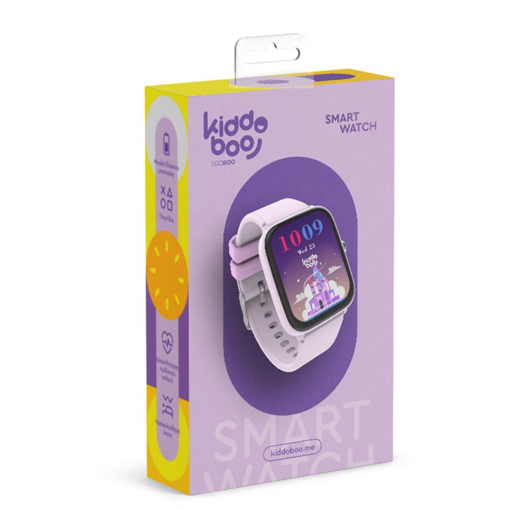 Kiddoboo Smartwatch 2.0 Παιδικό Έξυπνο Ρολόι – Λιλά