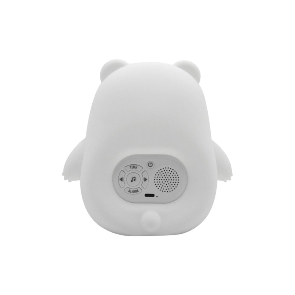 Kiddoboo SoundGlow Bear Διαδραστικό Ξυπνητήρι , Παιδικό Ηχείο & Φωτεινό Αρκουδάκι