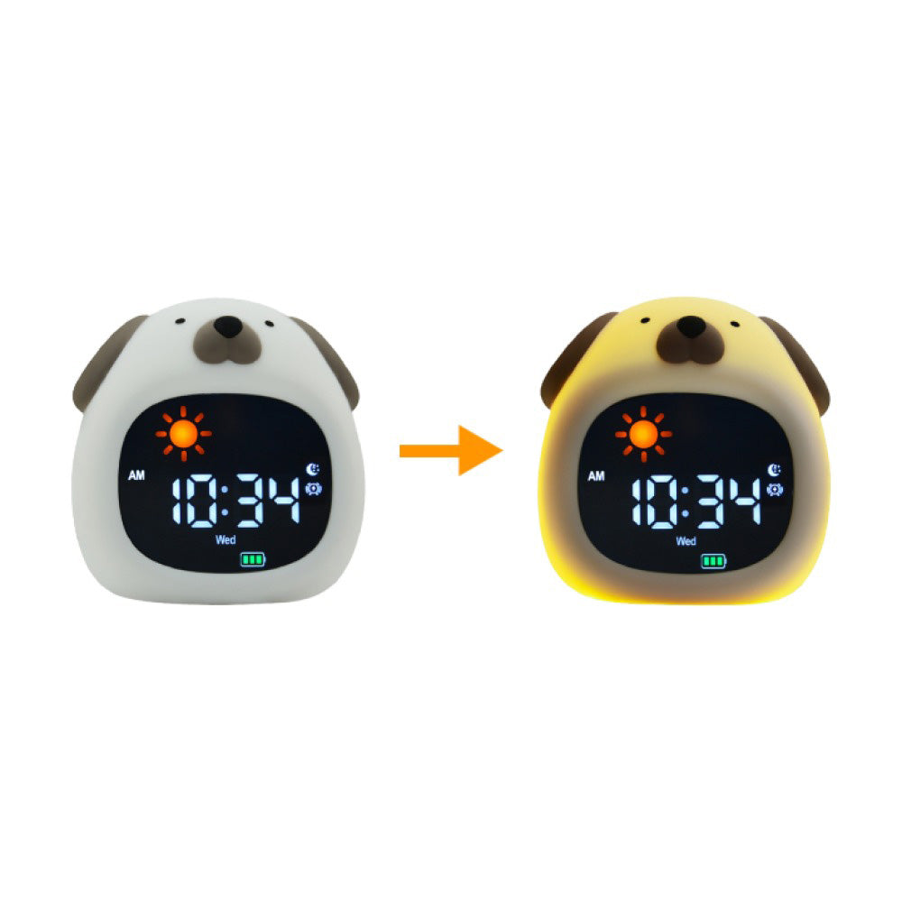 Kiddoboo SoundGlow Dog Παιδικό Ξυπνητήρι με Φωτάκι Νυκτός