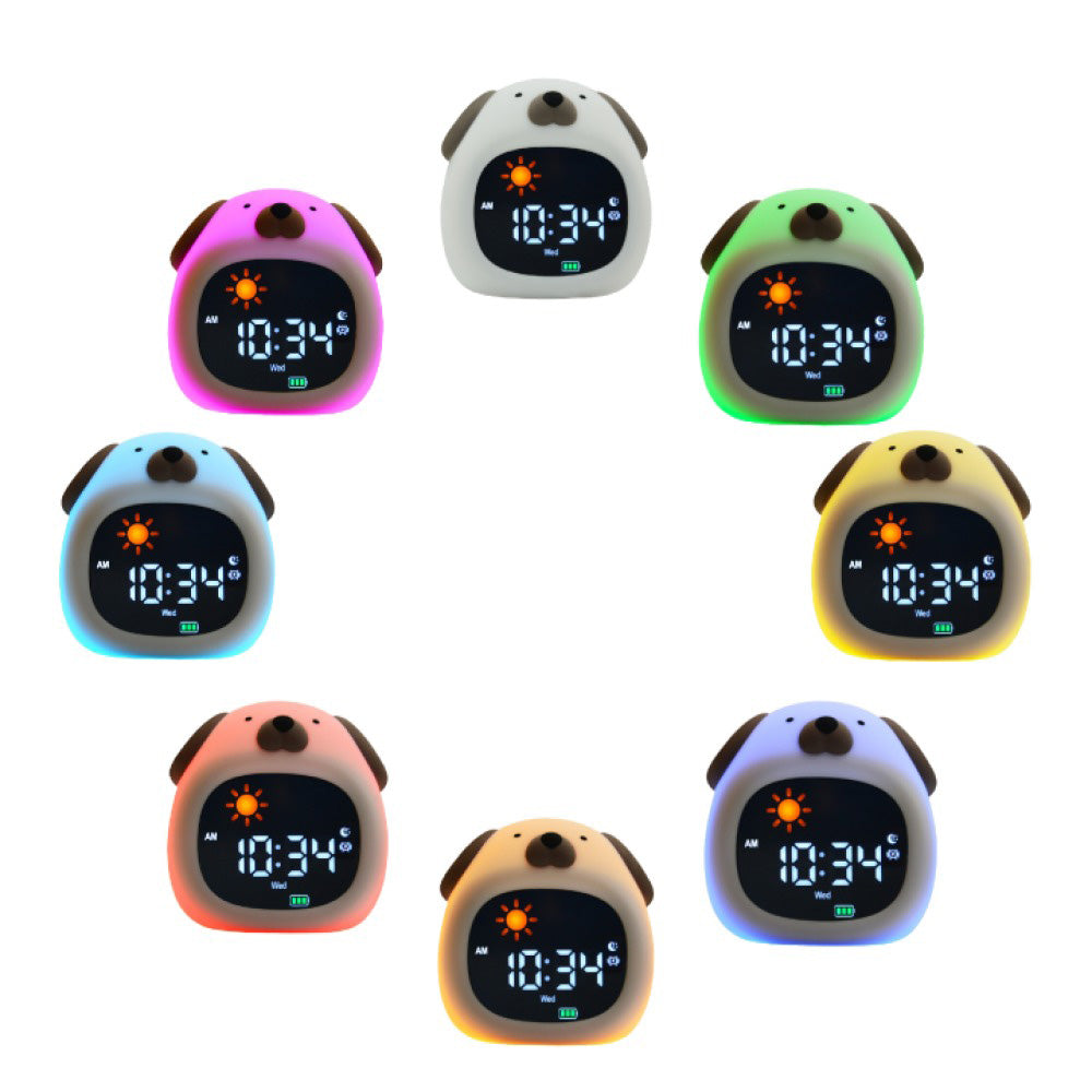 Kiddoboo SoundGlow Dog Παιδικό Ξυπνητήρι με Φωτάκι Νυκτός