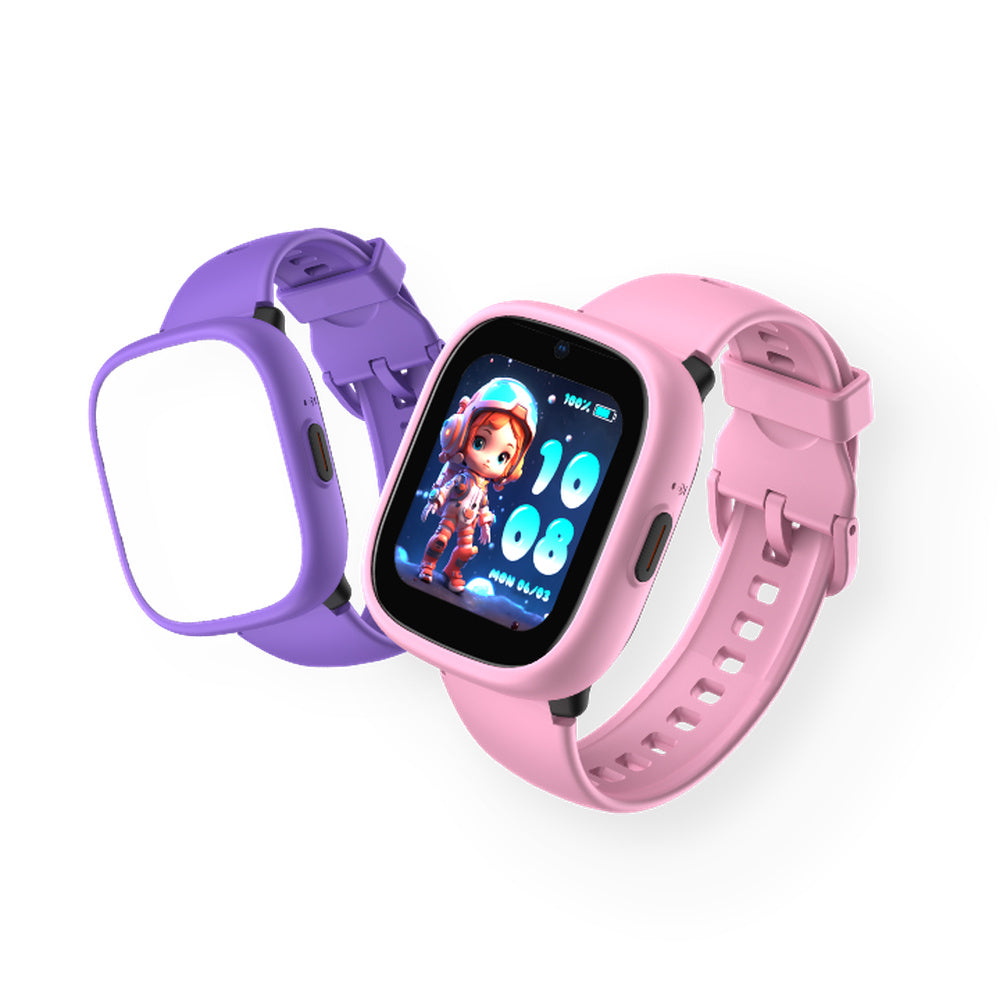 Kiddoboo 4G Smartwatch WatchMe K3 Gen2 Ροζ/Μωβ — εικόνα 1