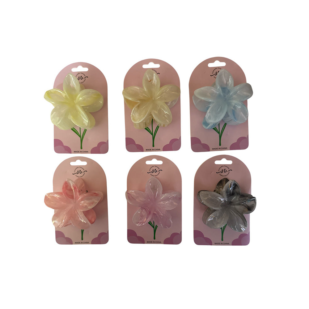 Κλάμερ Λουλούδι 8 εκ 6 Χρώματα - 1 Τμχ