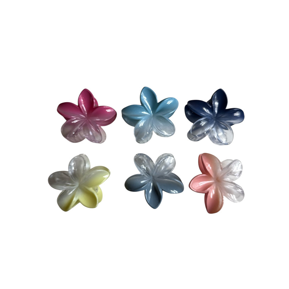 Κλάμερ Λουλούδι Δίχρωμο 8 εκ 6 Χρώματα - 1 Τμχ