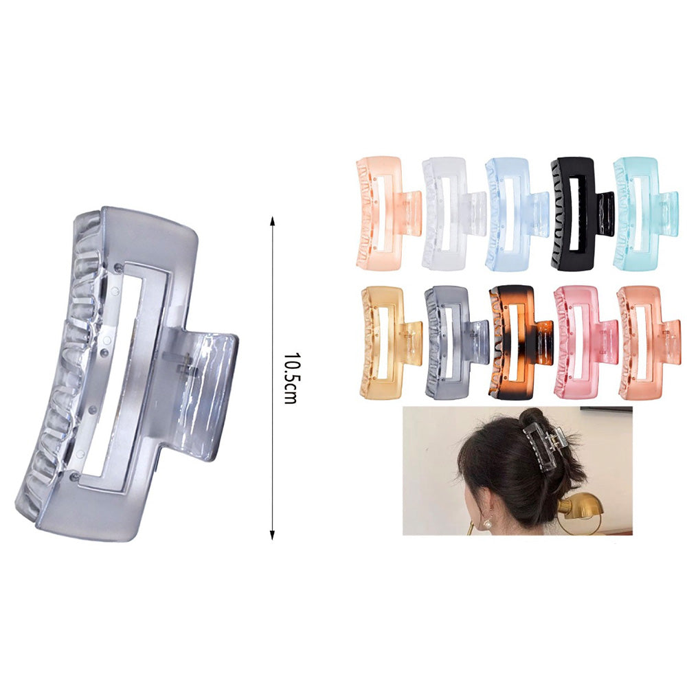 Κλάμερ Μαλλιών 10,5 εκ σε 12 Χρώματα - 1 Τεμάχιο