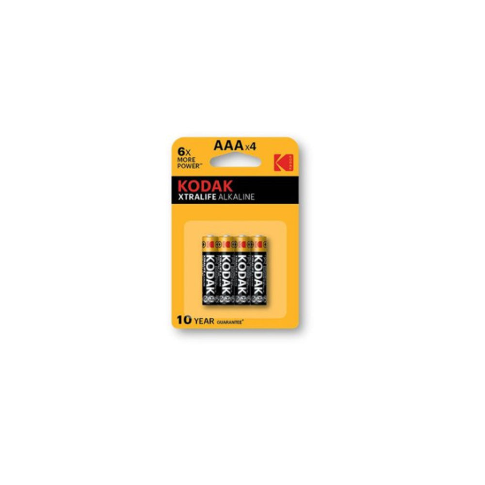 Μπαταρίες Kodak Xtralife Alkaline AAA 4τμχ Σ10