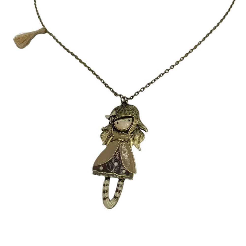 Κολιέ Gorjuss Mε Χαριτωμένο Κοριτσάκι