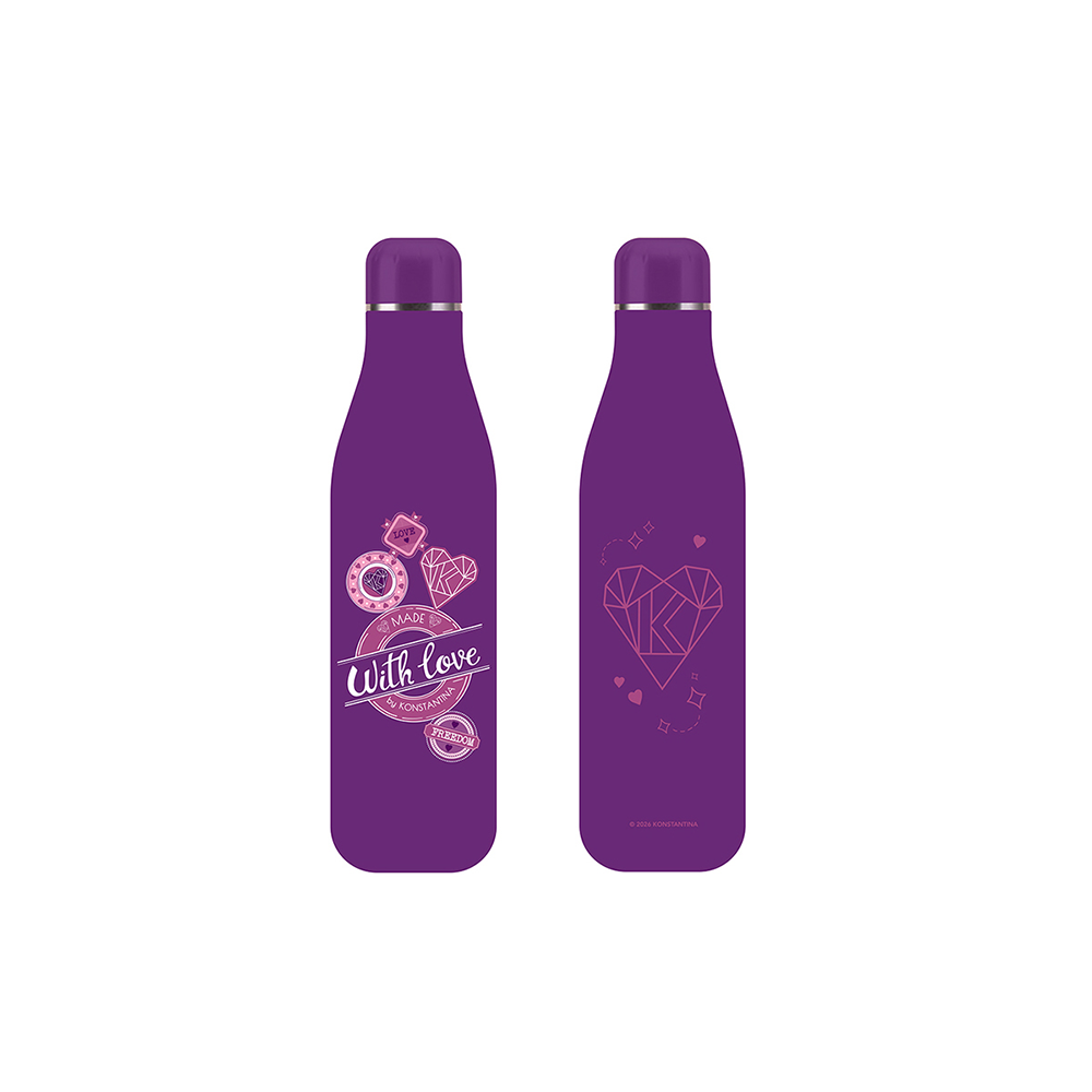 Παγούρι Θερμός Konstantina 6 Μωβ 500ml