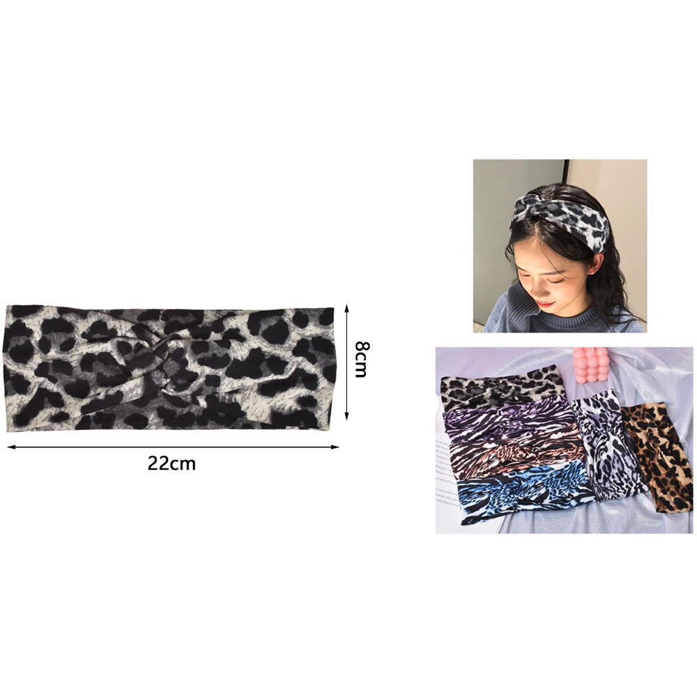 OEMΚορδέλα Μαλλιών Animal Print 22Χ8εκ 4 Σχέδιαpapell.gr