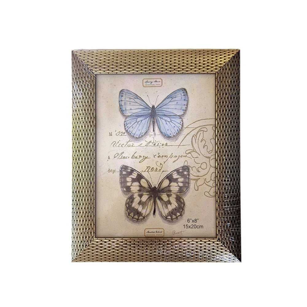 Κορνίζα με Χρυσό – Μαύρο Μοτίβο 15×20 εκ