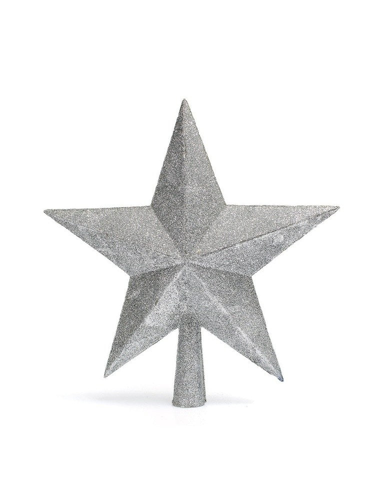 CHRISTAKOPOULOSΚορυφh Δeντρου Αστeρι Με Glitter Και Στρασaκια Ασhμι 25Εκ.papell.gr