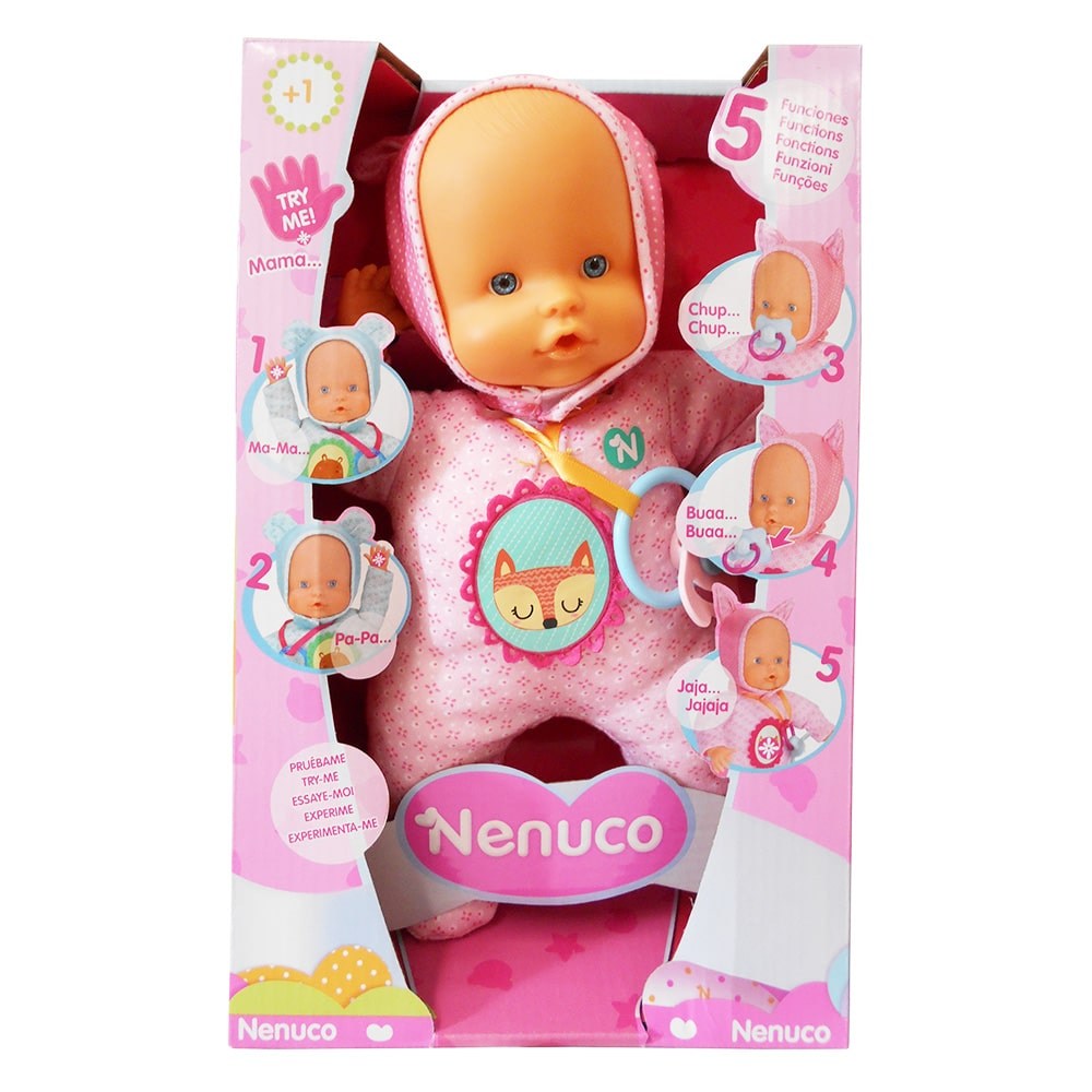 Κουκλα Nenuco Soft Με 5 Λειτουργιες