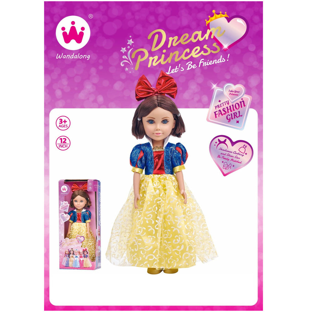 Κούκλα Πριγκίπισσα Χιονάτη 31εκ