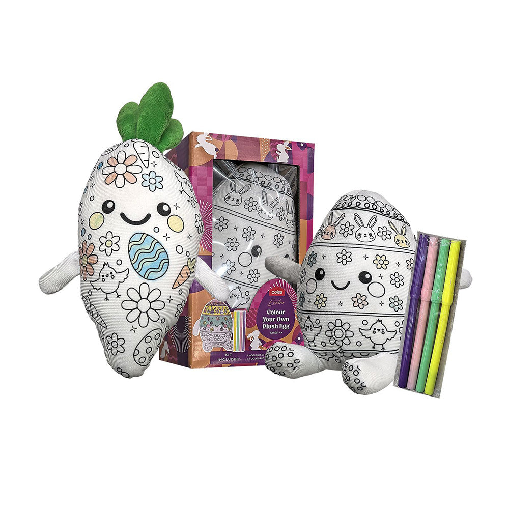 Κουκλάκι Υφασμάτινο με Μαρκαδόρους DIY 20x12x8 εκ