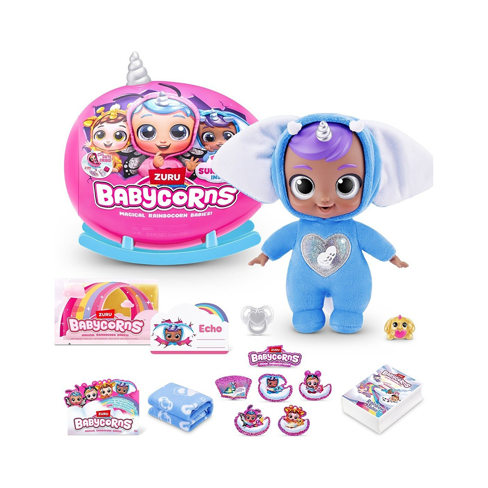 Zuru Κούνια Babycorns Κούκλα Surprise Small -Series 1  4 Σχέδια 1 Τμχ