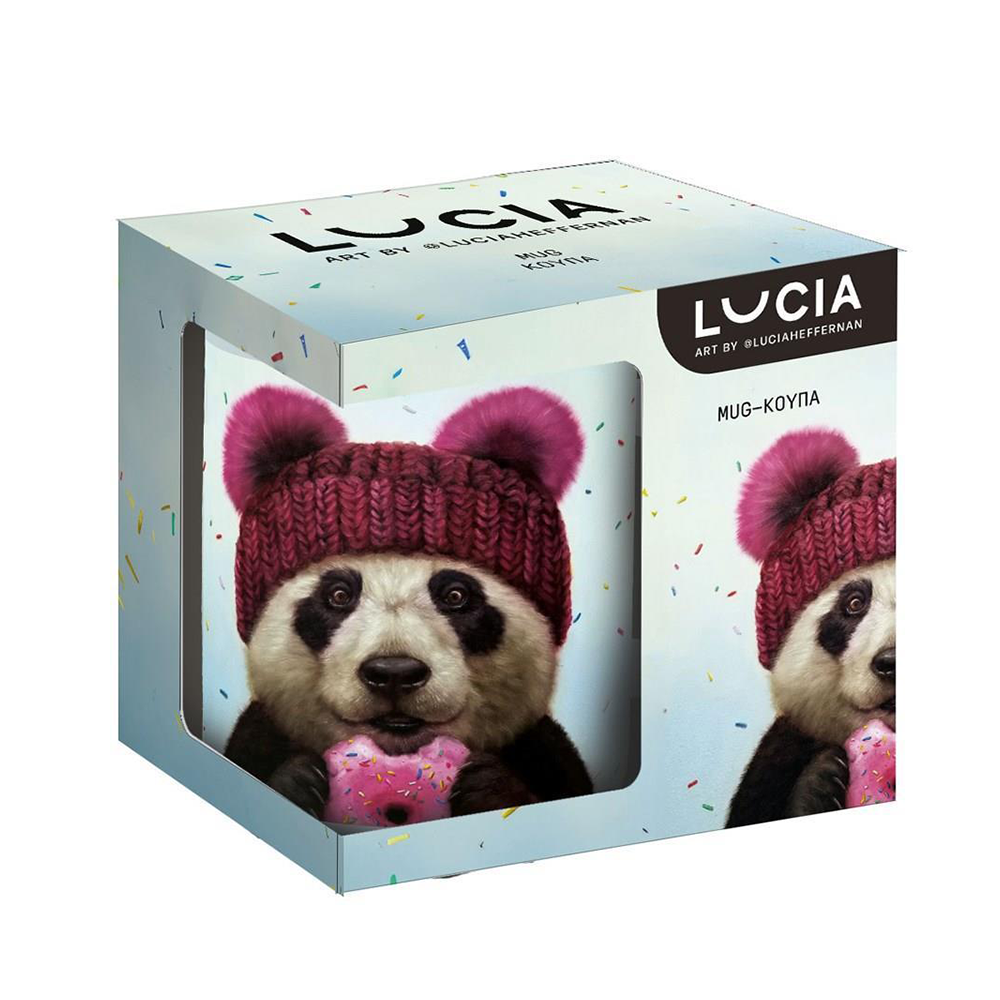 Κούπα Κεραμική Lucia Panda 340 ml