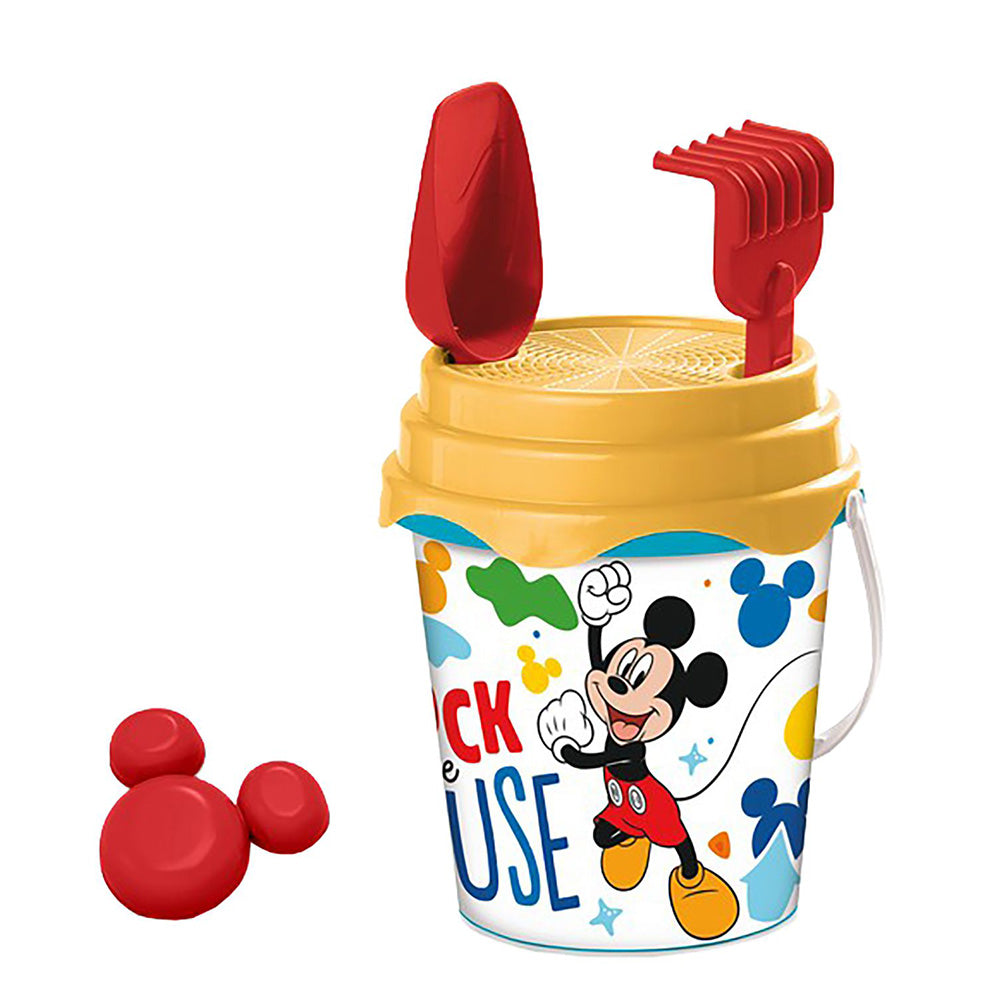 Κουβαδάκι Με Αξεσουάρ Mickey Mouse Φ17Εκ Σετ 5 Τμχ