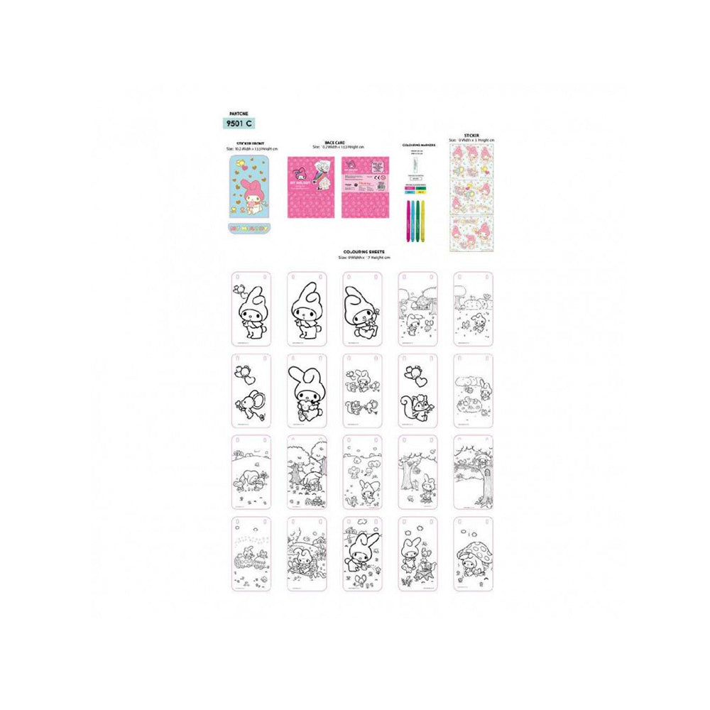 Κουτί Δραστηριοτήτων Sanrio Hello Kitty & Friends My Melody 27τμχ