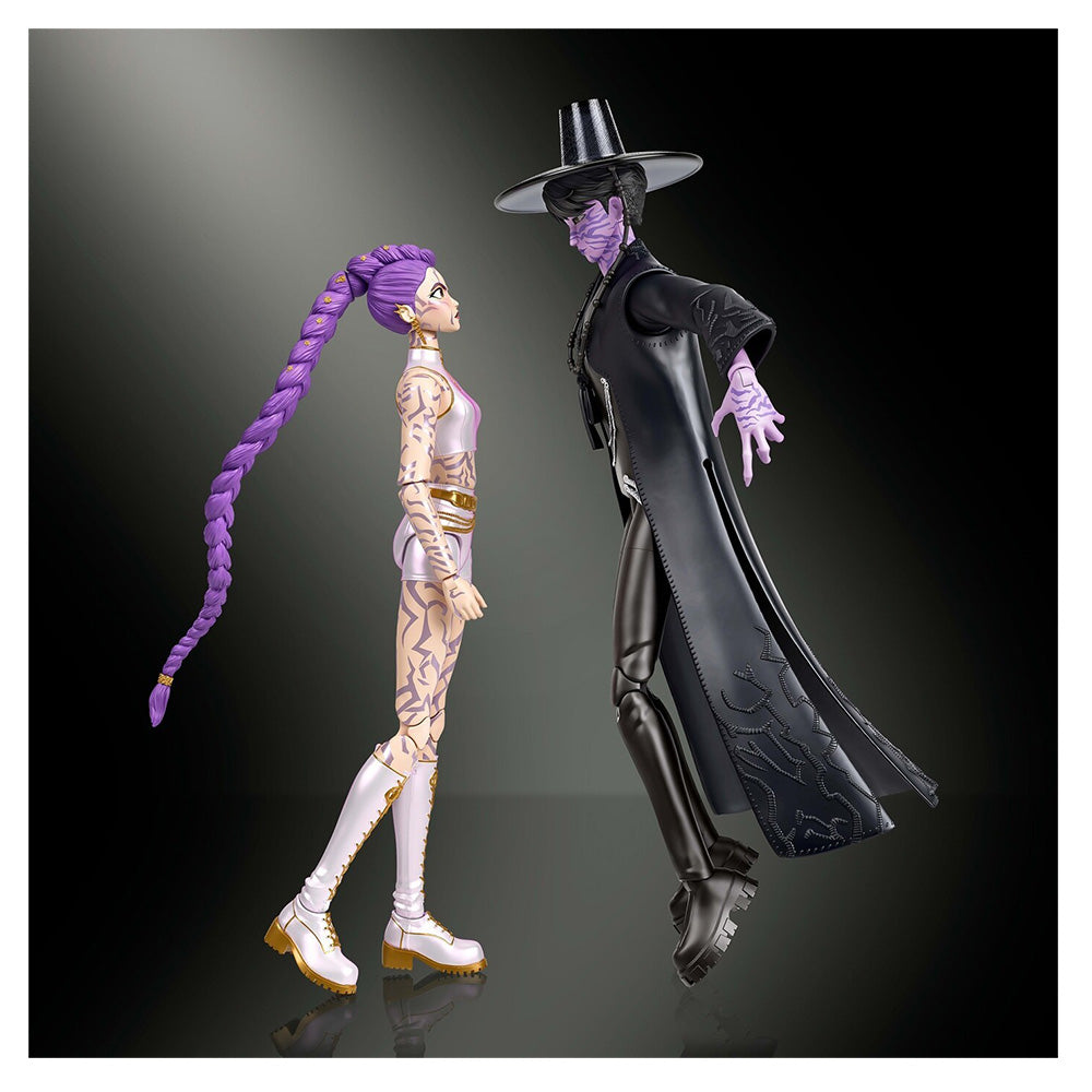 K-Pop Demon Hunters Φιγούρες Rumi & Jinu 15 εκ. με Αξεσουάρ – Σετ 2 Τεμ.