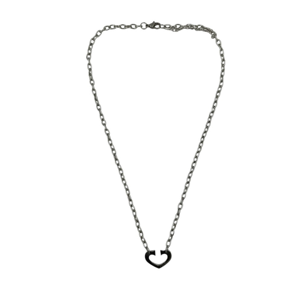 OEMΚρεμαστό Λαιμού Stainless Steel Καρδιά Ανοιχτή Με Αλυσίδαpapell.gr