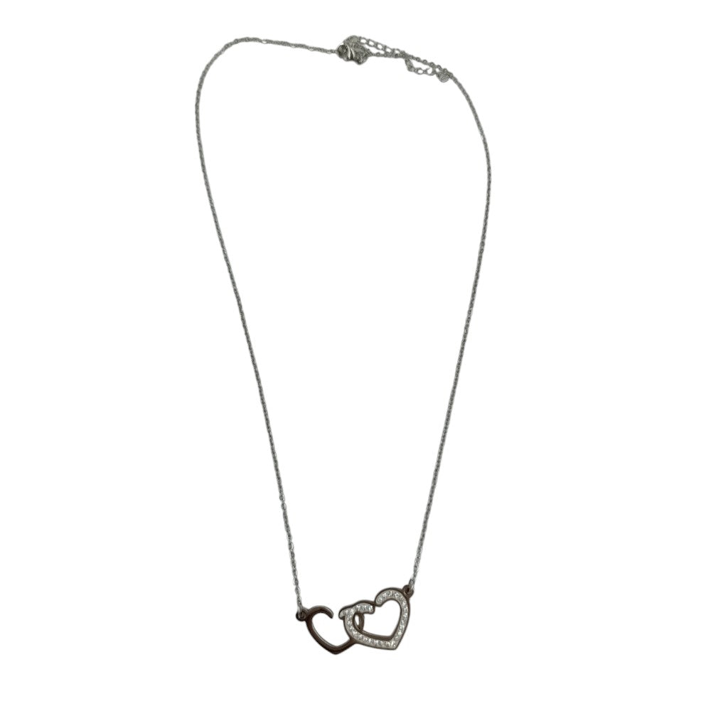 OEMΚρεμαστό Λαιμού Stainless Steel 2 Καρδιές Ενωμένες Με Στραςpapell.gr