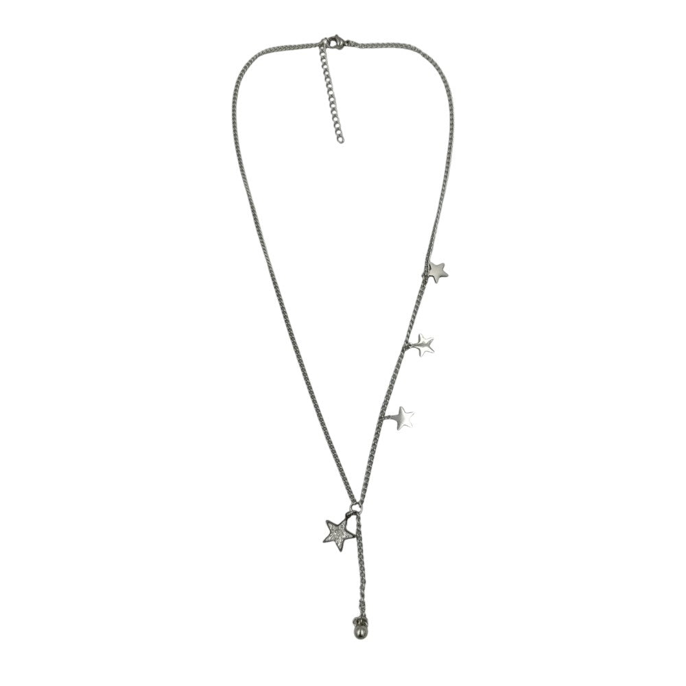 OEMΚρεμαστό Λαιμού Stainless Steel Αστεράκια Και Κρεμαστή Μπίλιαpapell.gr