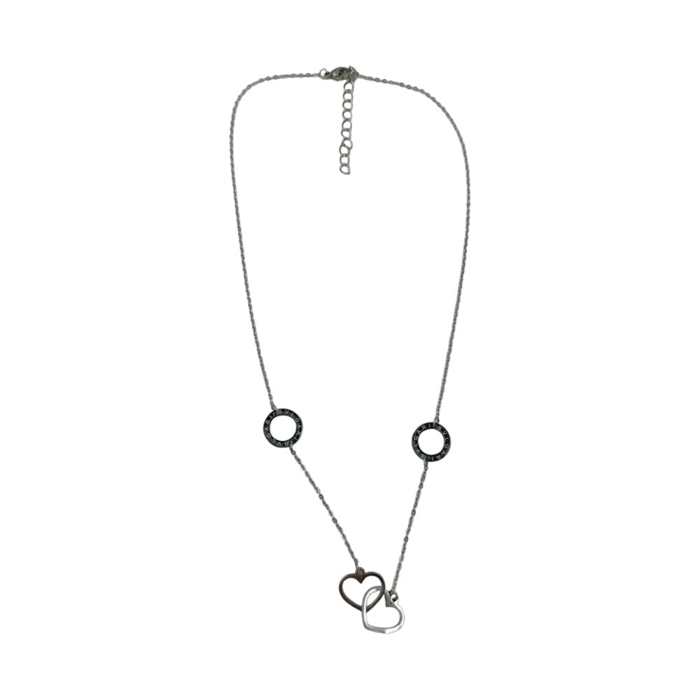 OEMΚρεμαστό Λαιμού Stainless Steel Ενωμένες Καρδιές Και Κύκλοιpapell.gr