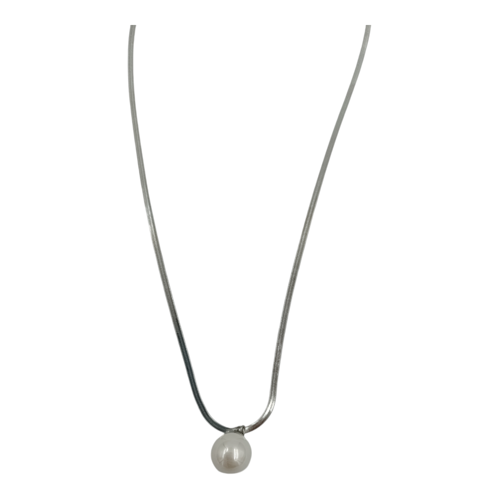 OEMΚρεμαστό Λαιμού Stainless Steel Πέρλα 1εκpapell.gr