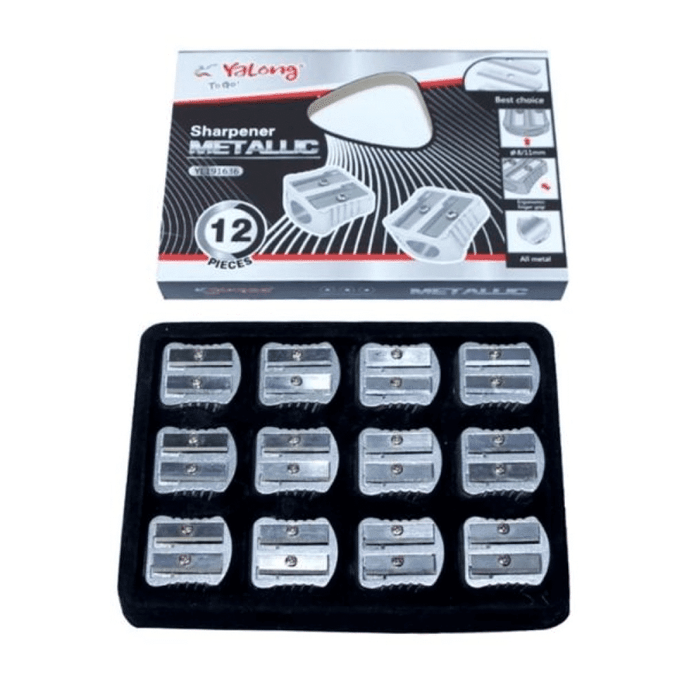 YALONGYalong Ξύστρα Διπλή Μεταλλική 1Τμχpapell.gr