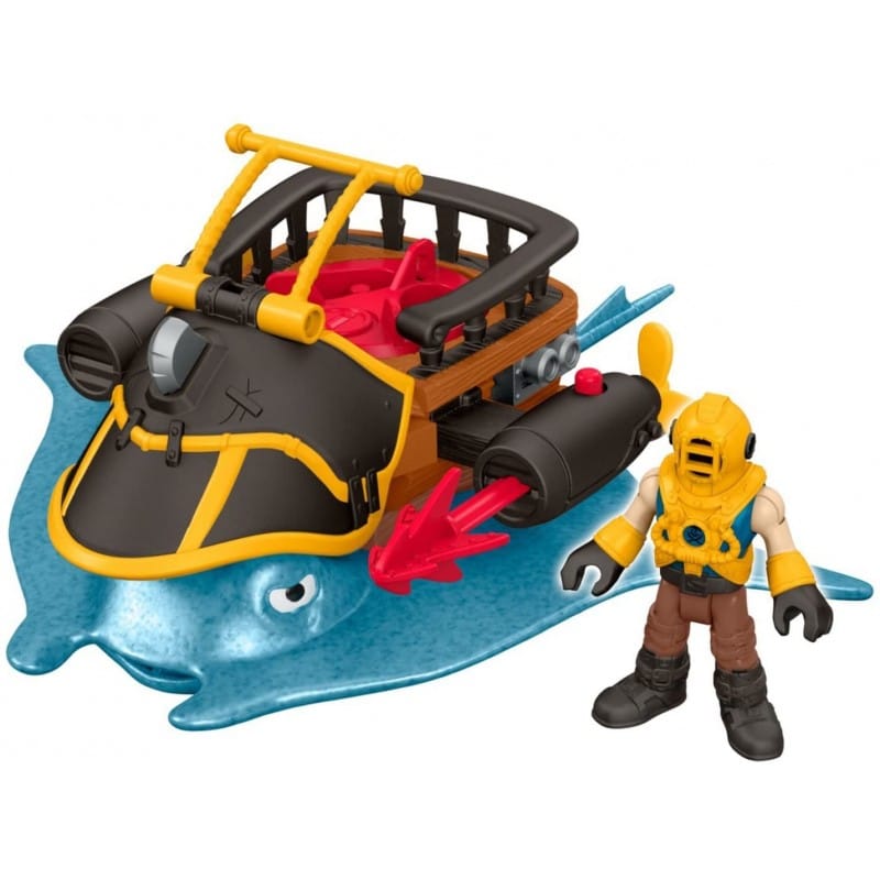 Imaginext Captain Nemo &Amp; Stingray