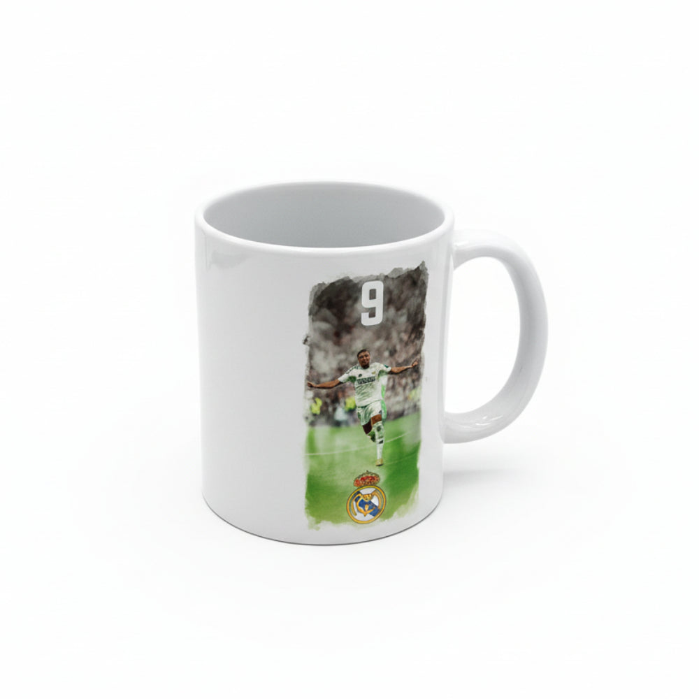 Κεραμική Κούπα Λευκή Kylian Mbappé 330ml