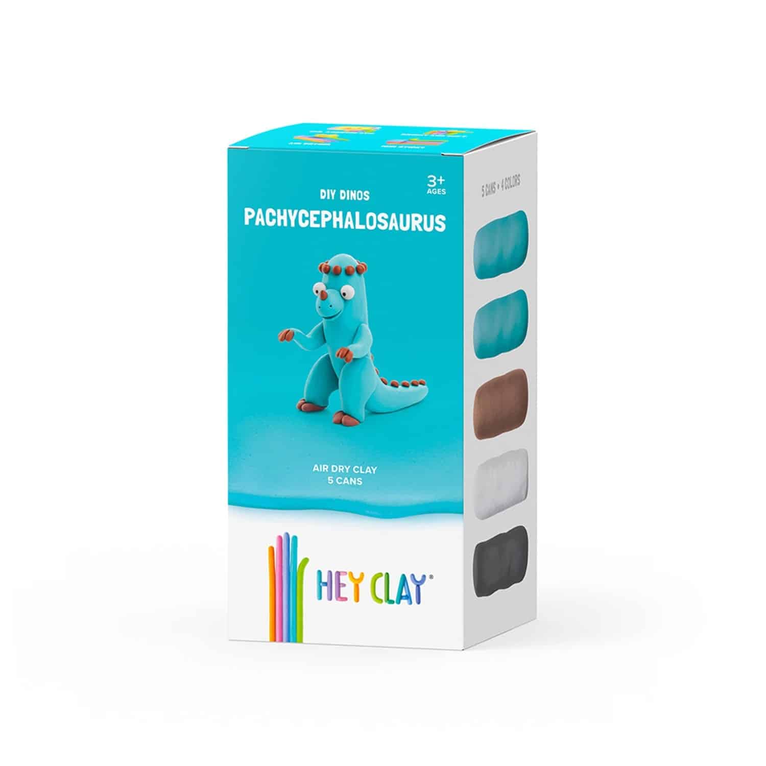 Hey Clay Claymates Pachycephalosaurus