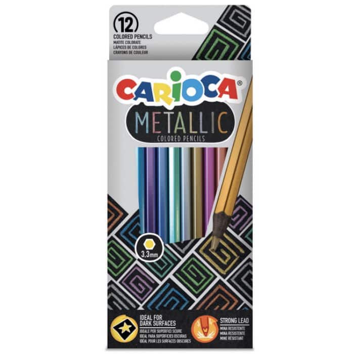 CariocaCarioca Ξυλομπογιες Metallic 12 Tmxpapell.gr
