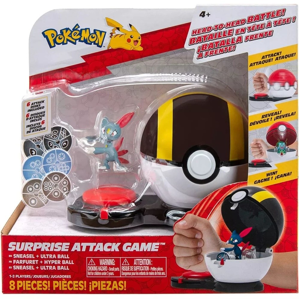 Jazwares Pokemon Surprise Attack Sneasel