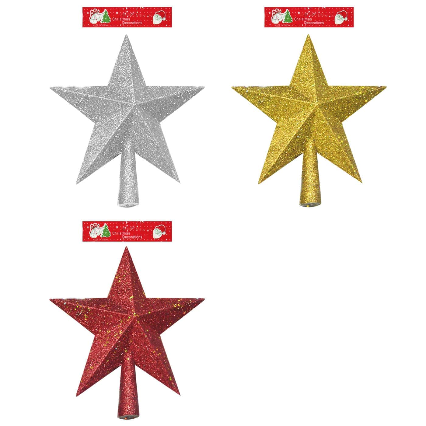 Κορυφη Αστρο Glitter 20Cm