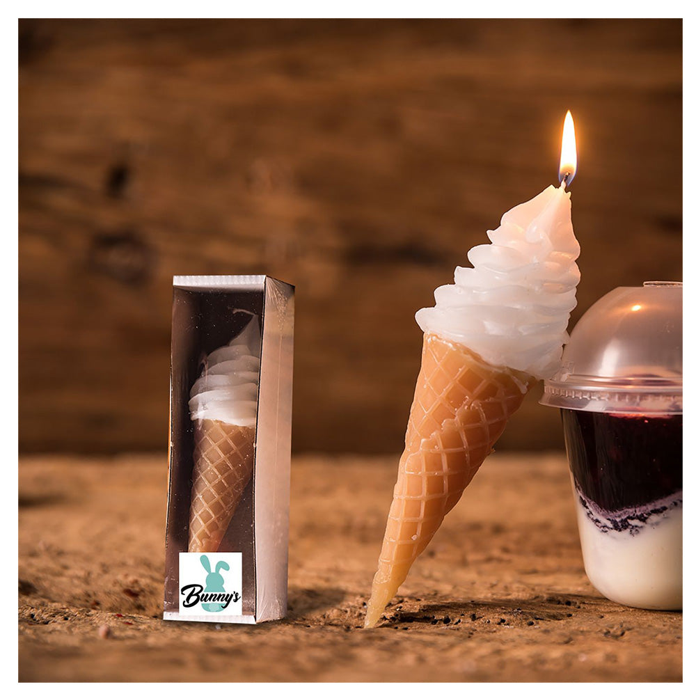 BunnysΛαμπάδα Παγωτό Χωνάκι 16x5cmΕκpapell.gr