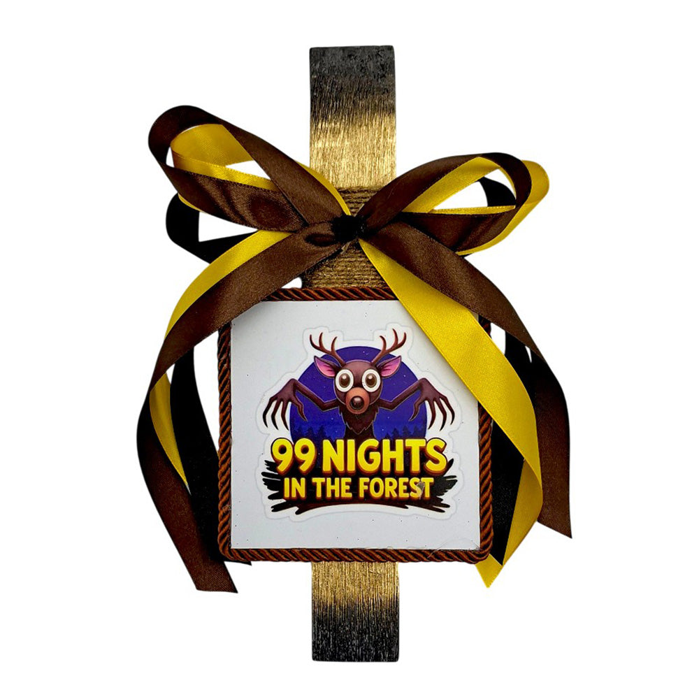 Λαμπάδα Χειροποίητη Πλακέ Αρωματική 99 Nights In The Forest σε Καδράκι - 25 εκ