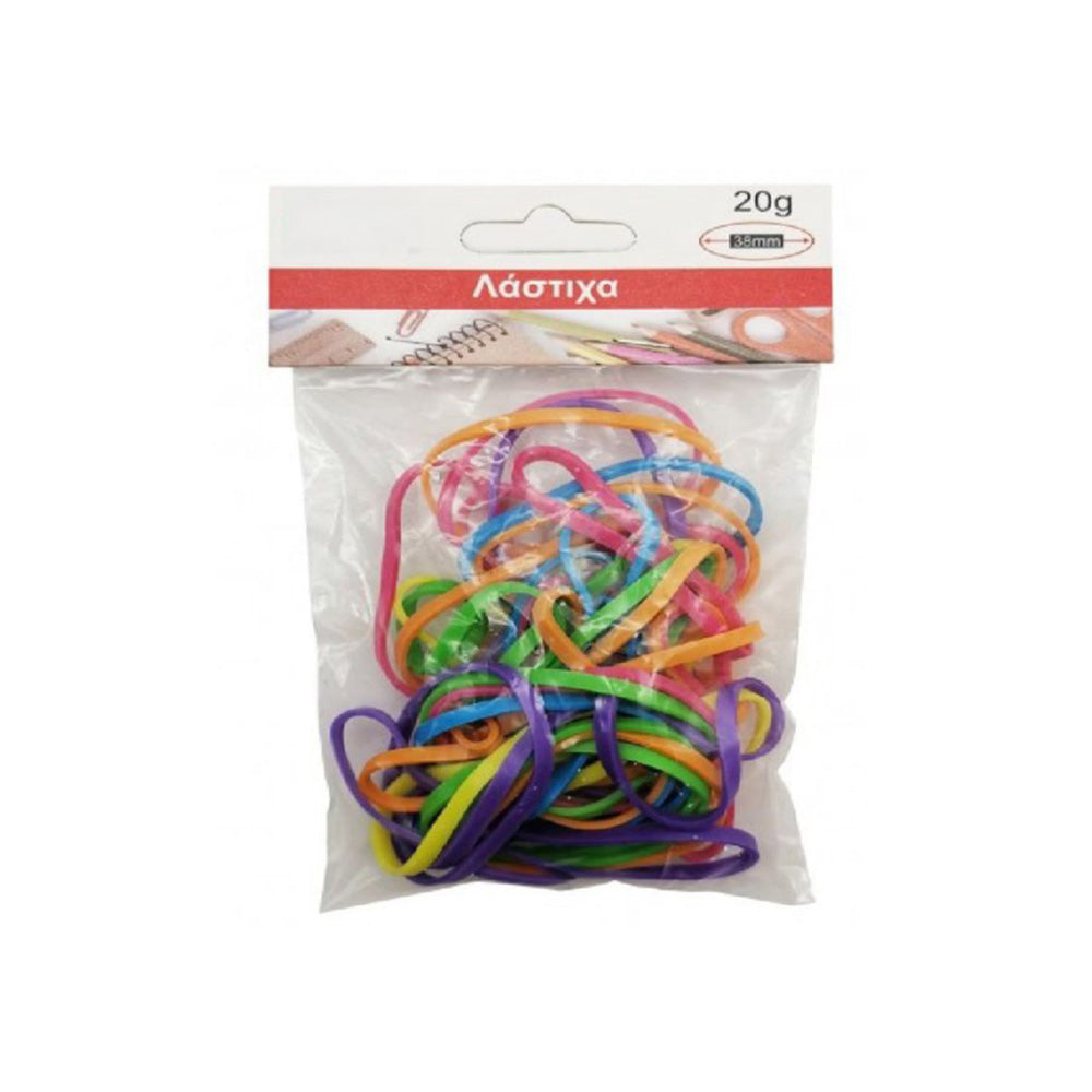 OEMΛαστιχάκια Χρωματιστά 38 mm 20 grpapell.gr