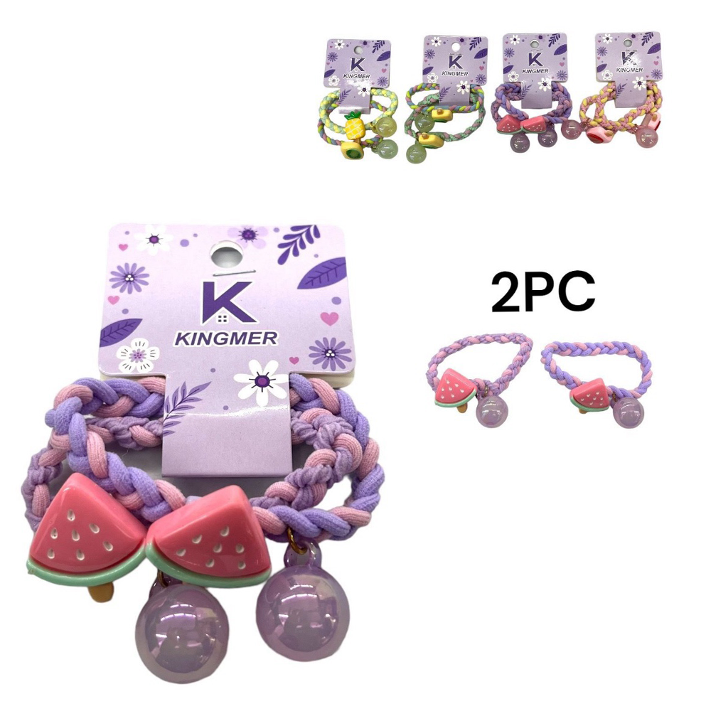 OEMΛαστιχάκια μαλλιών φρουτάκια 2 τμχpapell.gr