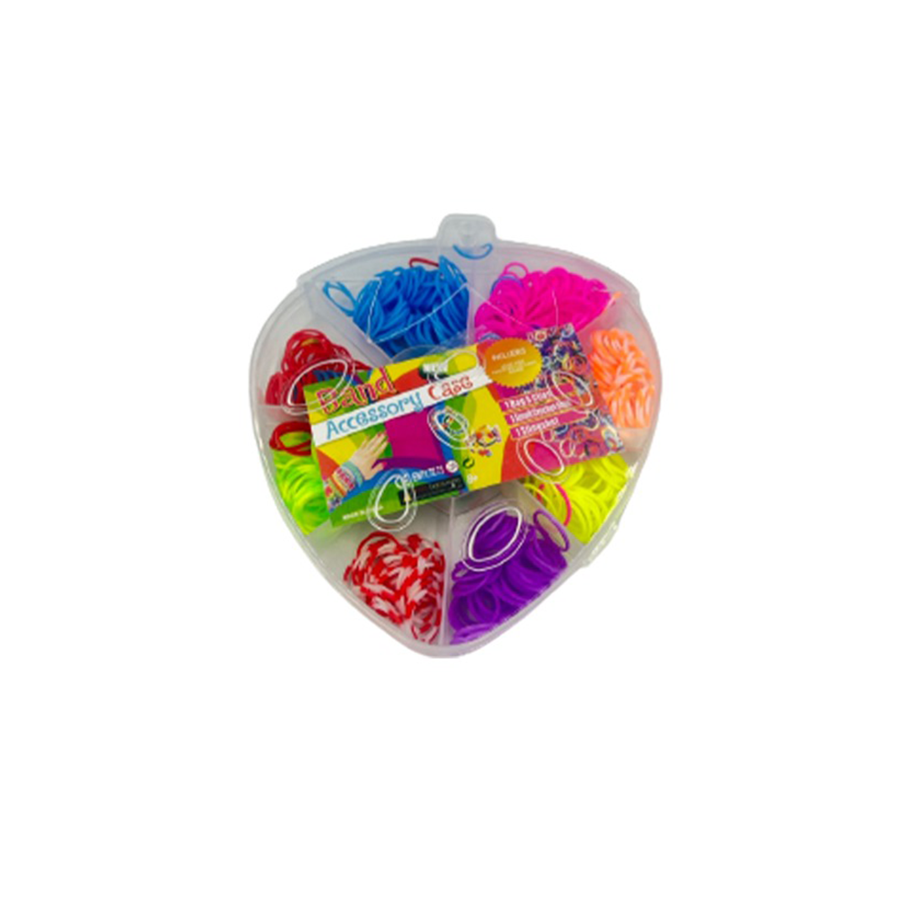 Plexi- Flexi Πολύχρωμα Λαστιχάκια Σε Κουτάκι Φράουλα