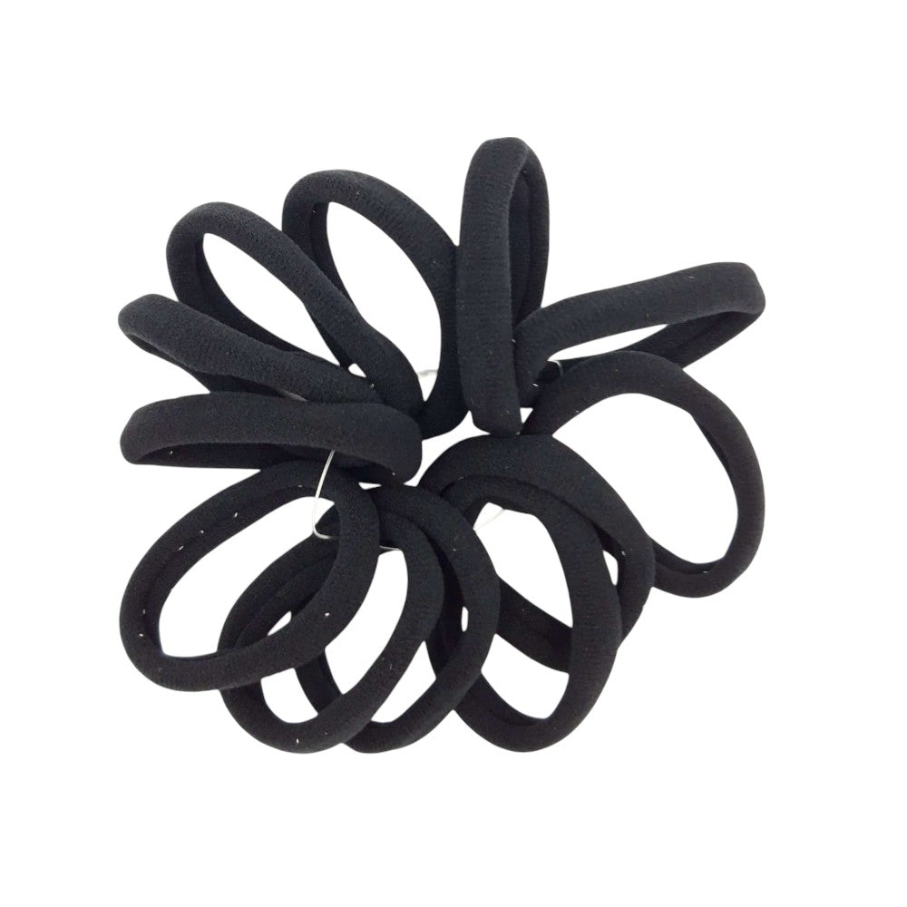 OEMΛαστιχάκια Μαλλιών Μαύρα Σετ 12Τμχpapell.gr