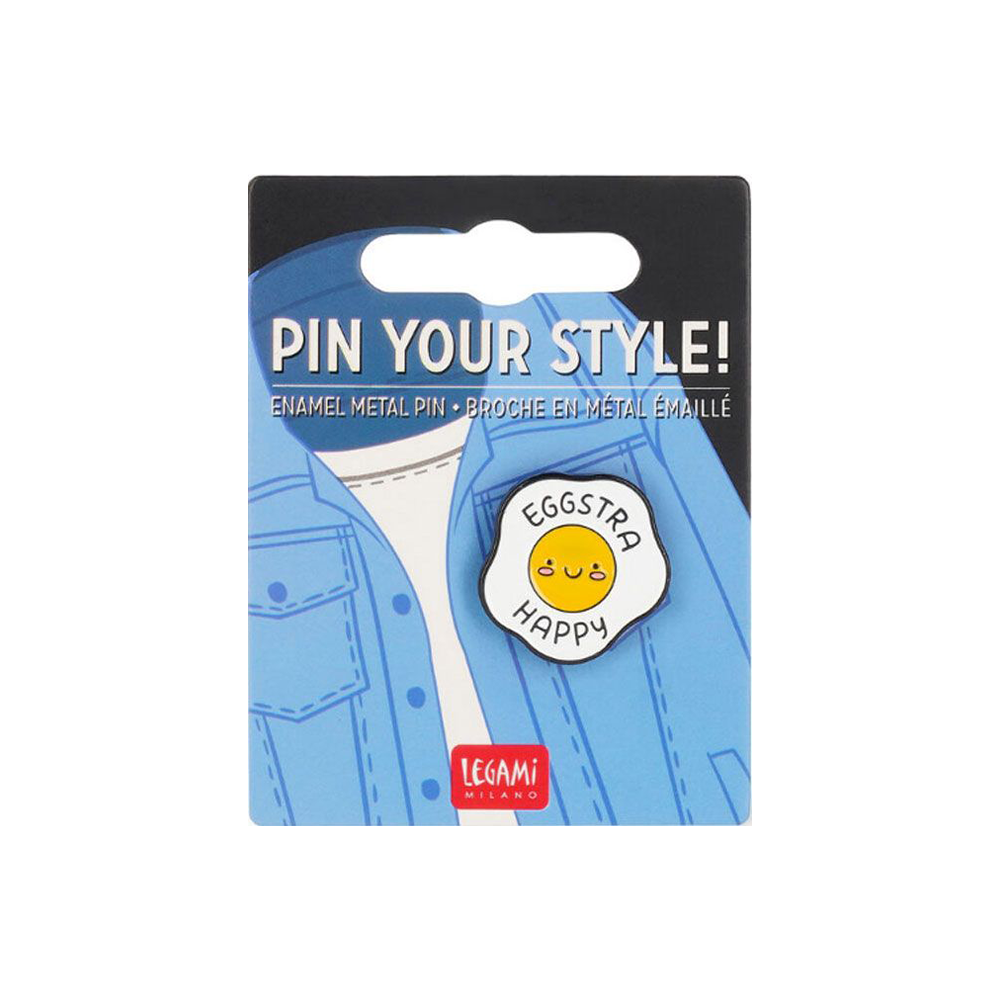 LEGAMILegami Pin Your Style! Μεταλλική Καρφίτσα Eggstra Happypapell.gr