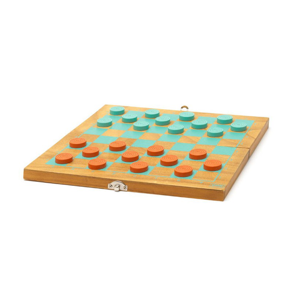 LegamiLegami Vintage Memories 2 In 1 Wooden Chess & Draughtspapell.gr